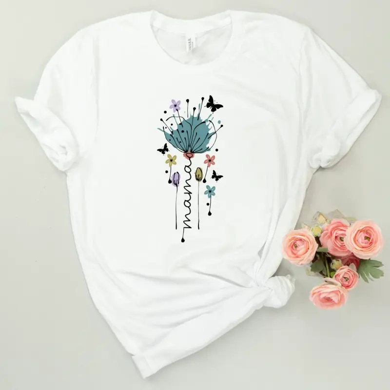 Mama floral t shirt Floral mama Floral mama shirt Mama t shirt