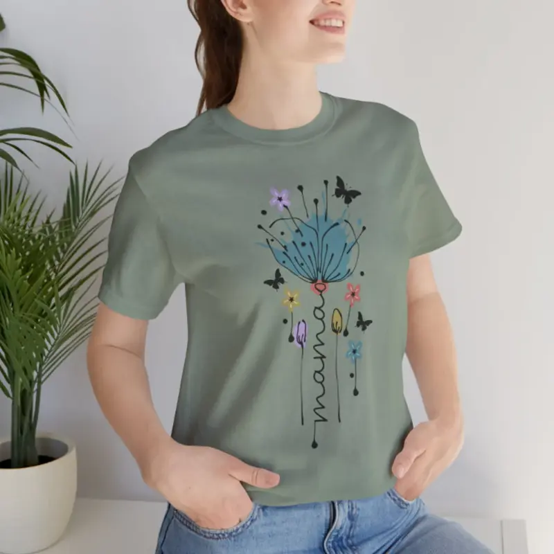 Mama floral t shirt Floral mama Floral mama shirt Mama t shirt