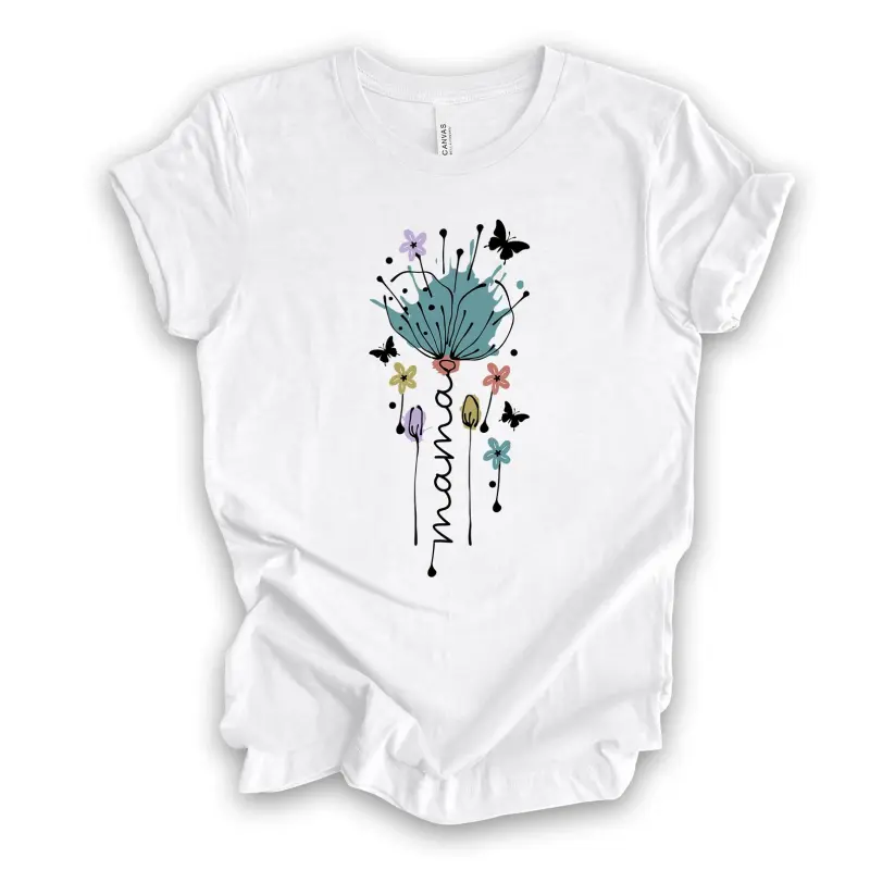 Mama floral t shirt Floral mama Floral mama shirt Mama t shirt
