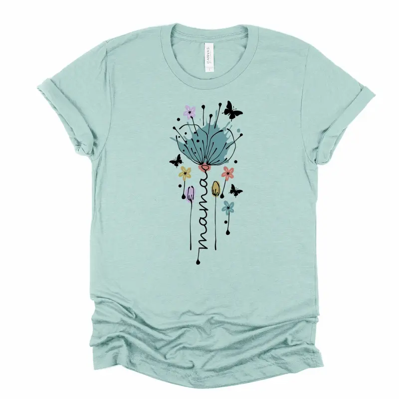 Mama floral t shirt Floral mama Floral mama shirt Mama t shirt